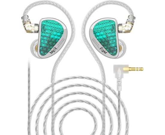 KZ AS16 PRO Cyan NO MIC - in-ear headphones, green Jaunumi - Audio-Video