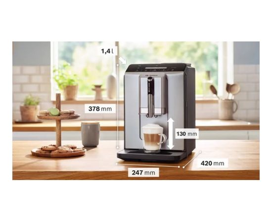 Bosch Serie 2 TIE20301 coffee maker Fully-auto Espresso machine 1.4 L Кофеварки