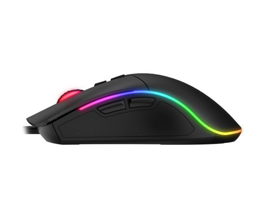 Havit MS1001S - Optical right-handed gaming mouse, USB type A, black-grey Мыши