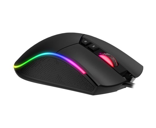 Havit MS1001S - Optical right-handed gaming mouse, USB type A, black-grey Мыши