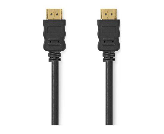 Nedis HDMI-HDMI kabelis, 3,0 m, melns, 4K, 30 Hz Aудио-видео