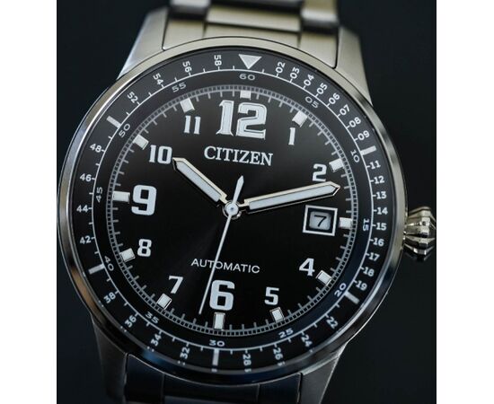 Citizen Urban Military Automatic NJ0190-51E Rokas pulksteņi 