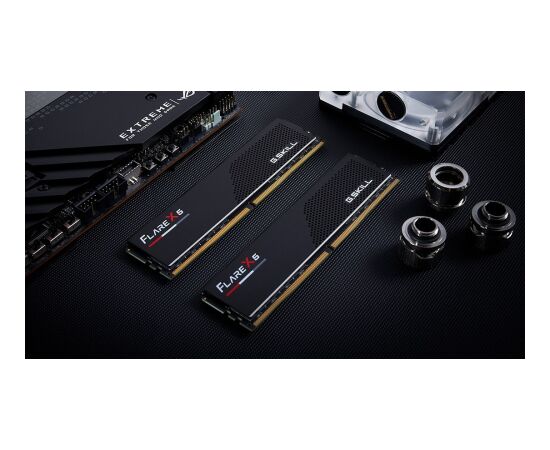 G.Skill F5-6000J3036F48GX2-FX5 memory module 96 GB 2 x 48 GB DDR5 5600 MT/s 288-pin DIMM RAM Operatīvā atmiņa