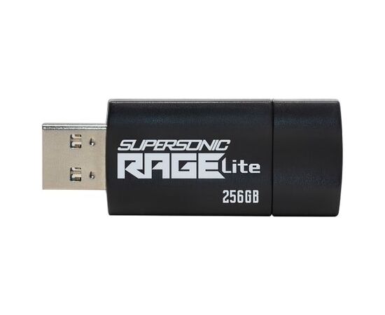 Flashdrive PATRIOT Rage Lite 1TB 120 MB/S USB 3.2 retractable Black (PEF1TBRLB32U) USB Flash atmiņas
