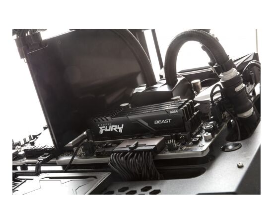 Kingston Technology FURY Beast 16GB 3200MT/s DDR4 CL16 DIMM (Kit of 2) Black RAM Operatīvā atmiņa