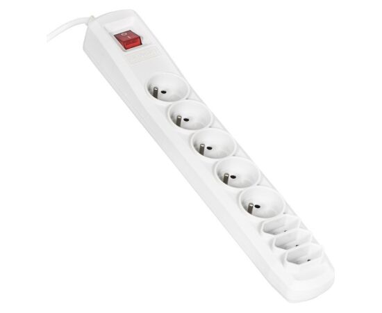 Activejet APN-8G/5M-GR power strip with cord Strāvas pagarinātāji