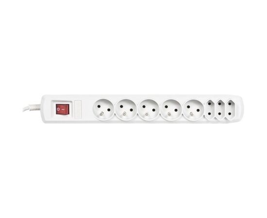 Activejet APN-8G/5M-GR power strip with cord Strāvas pagarinātāji