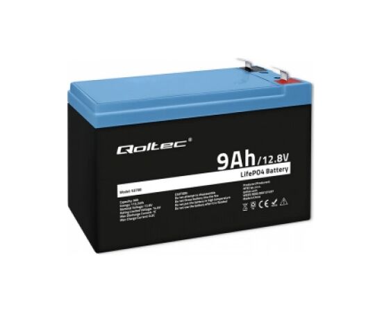 QOLTEC 53700 LiFePO4 battery / 9Ah UPS стабилизаторы напряжения
