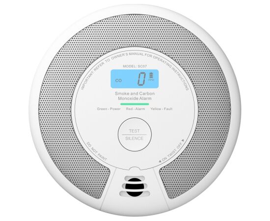 X-SENSE SC07 Smoke and Alarm Detector Viedie Sensori