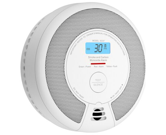 X-SENSE SC07 Smoke and Alarm Detector Viedie Sensori
