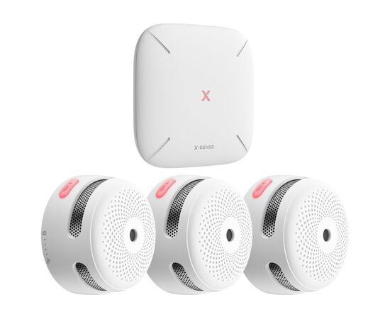 X-SENSE FS31 Smoke Detector Kit Viedie Sensori