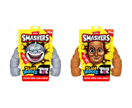 SMASHERS Slam Heroes тянущаяся фигурка Brainrot, 18 cm Новости - Детские товары