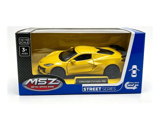 MSZ металлическая модель 2024 Chevrolet Corvette C8 Z06 , масштаб 1:43 Машины и аксессуары