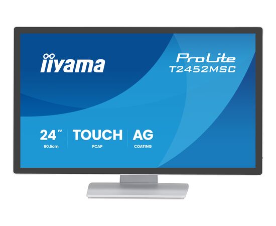 IIYAMA 60.5cm (23,8") T2452MSC-W2AG 16:9 Touch HDMI+DP+USB Monitori