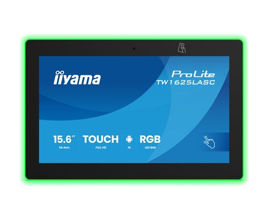 IIYAMA 34.4cm (15,6") TW1625LASC-B3PNR 16:9 M-Touch IPS Monitori