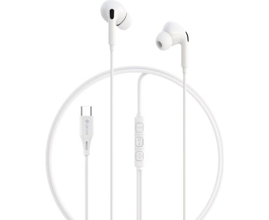 Devia Kintone A2 Austiņas vadu USB-C Austiņas