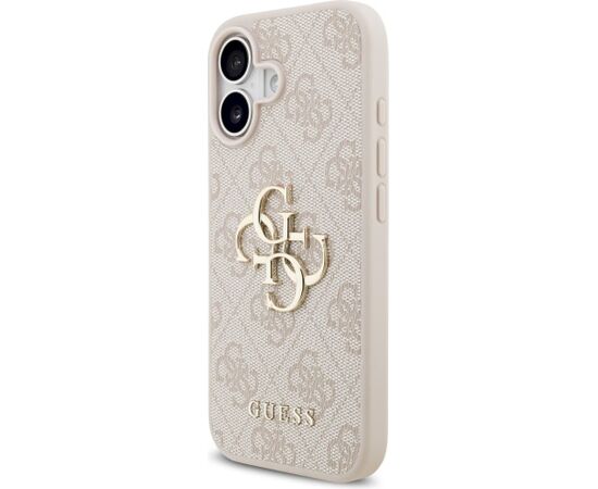 Guess 4G Big Logo Case Aizsargapvalks priekš iPhone 17 / rozā Neoriģinālie Maciņi
