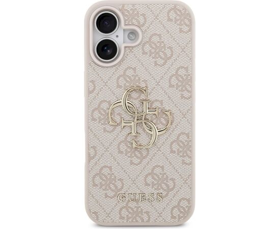 Guess 4G Big Logo Case Aizsargapvalks priekš iPhone 17 / rozā Neoriģinālie Maciņi