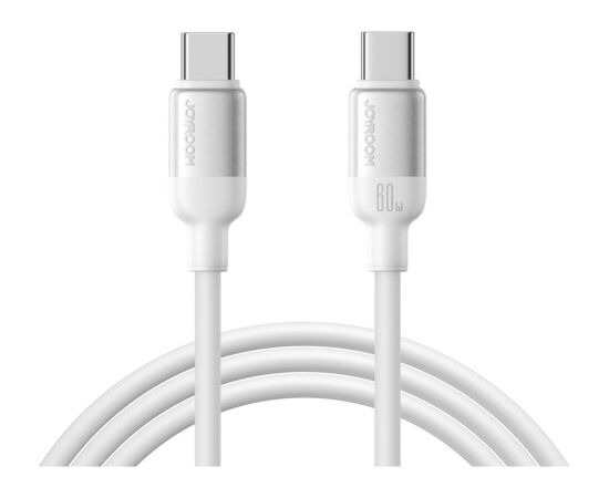 Joyroom   S-A62 Lively Series 60W USB-C - USB-C кабель 1.2m White Дата USB-кабели