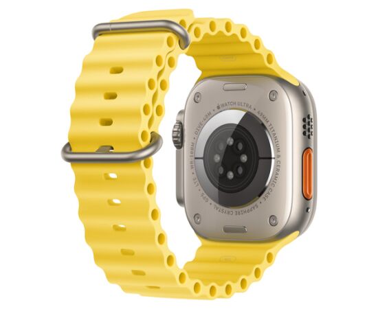 Apple Ocean Band Extension 49 Yellow Smart pūlksteņu aksesuāri