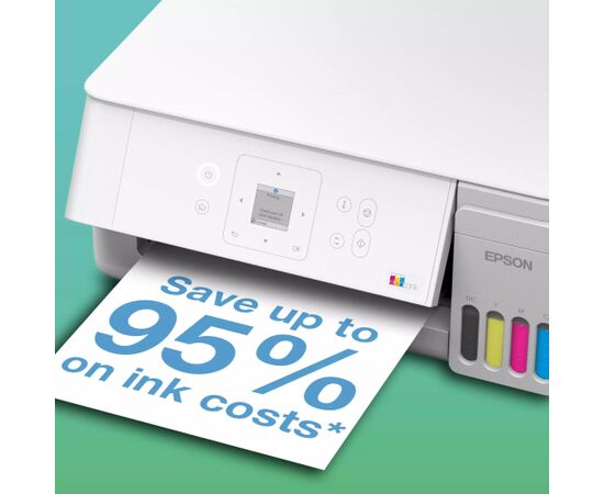 Epson Multifunctional printer EcoTank L3366 Inkjet Colour A4 Wi-Fi White Струйные многофункциональные устройства 