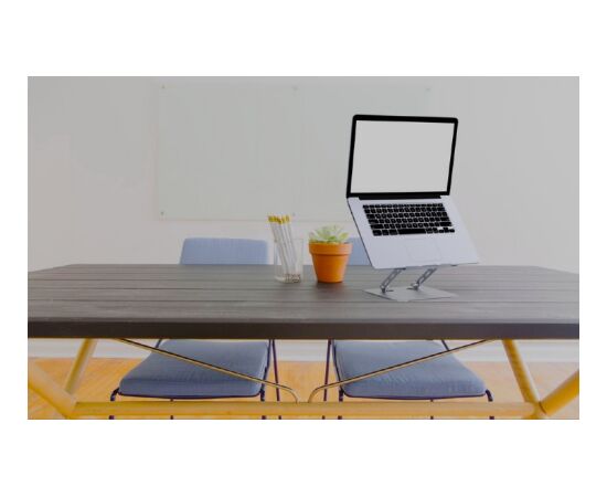 Gembird Foldable Notebook Riser Stand NBS-D1-04 Fits up to size 11-15.6 " Notebook Stand Spacegrey Somas portatīvajiem datoriem