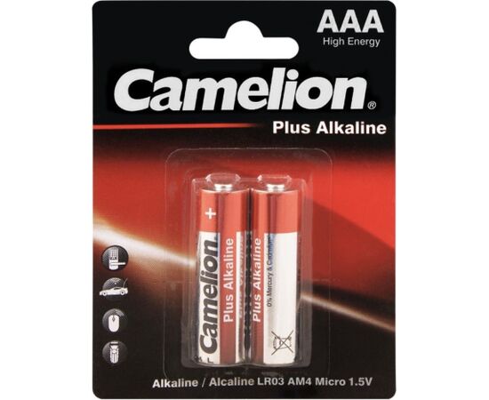 Camelion AAA/LR03 Plus Alkaline 2 pc(s) Baterijas un akumulatori