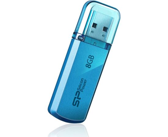 Silicon Power Helios 101 8 GB USB Type-A Blue USB Flash atmiņas