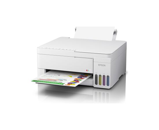 Epson EcoTank L3356 Inkjet Colour Multifuction Printer A4 Wi-Fi White Струйные многофункциональные устройства 