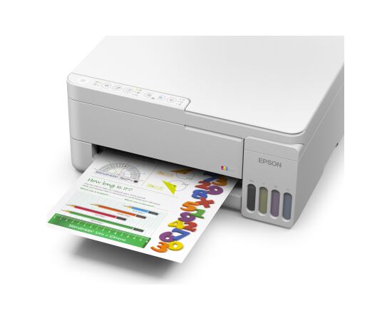 Epson EcoTank L3356 Inkjet Colour Multifuction Printer A4 Wi-Fi White Струйные многофункциональные устройства 