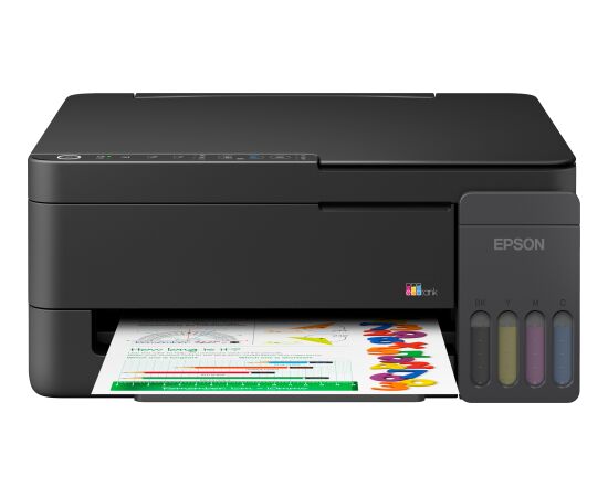 Epson EcoTank L3350 Inkjet Colour Multifuction Printer A4 Wi-Fi Black Струйные многофункциональные устройства 