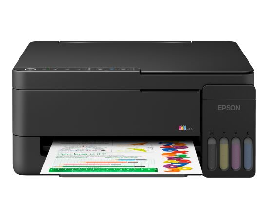 Epson EcoTank L3351 Inkjet Colour Multifuction Printer A4 Wi-Fi Black Струйные многофункциональные устройства 