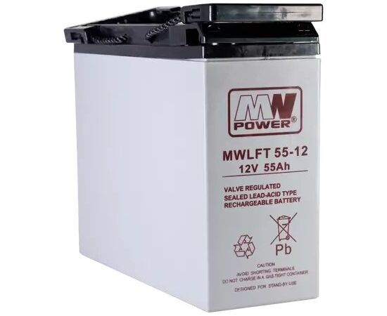 Akumulators 12V/55AH-MWLFT Front Terminal MW POWER Jaunumi - Datori