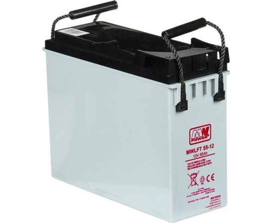 Akumulators 12V/55AH-MWLFT Front Terminal MW POWER Jaunumi - Datori