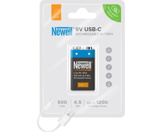 Akumulators Newell 6F22 500mAh Jaunumi - Datori