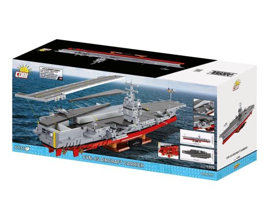 COBI 6131 PCS HC WWII /4869/ CVN-65 AIRCRAFT CARRIER Конструкторы