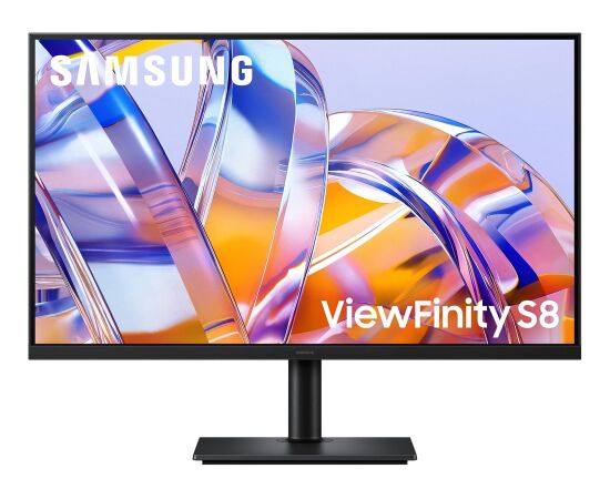 Samsung ViewFinity S27H804UAU (68 cm (27 inches), black, UltraHD/4K, IPS, HDMI, DP, USB hub) Monitori