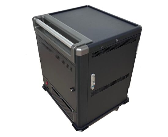 Ewent EW1703 portable device management cart/cabinet Black, Grey Telefonu lādētāji 220v