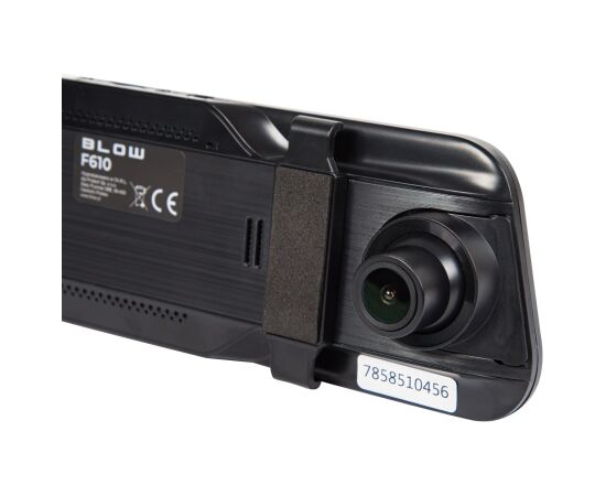 BLACKBOX DVR F610 BLOW video recorder, 10" screen mirror + reversing camera Video reģistratori