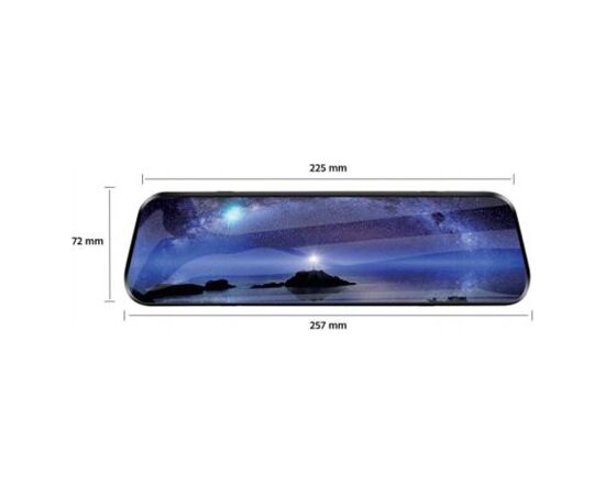 BLACKBOX DVR F610 BLOW video recorder, 10" screen mirror + reversing camera Video reģistratori