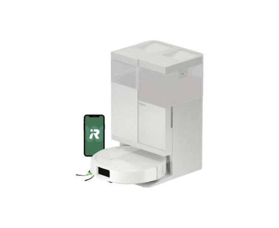iRobot Roomba Plus 515 Combo cleaning robot, white + AutoWash docking station Пылесосы - Роботы