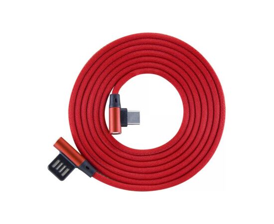 Sbox USB-C-90-R USB Type-C 90 m/m 1.5m Type-C-90R Strawberry Red Дата USB-кабели