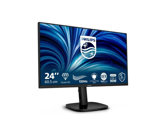 Philips 24B2U3601/00 Monitors 23,8" QHD IPS 120Hz 4ms Monitori