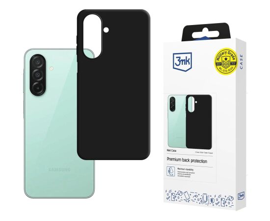 Case 3mk Matt Case Samsung A276 A27 5G black Neoriģinālie Maciņi