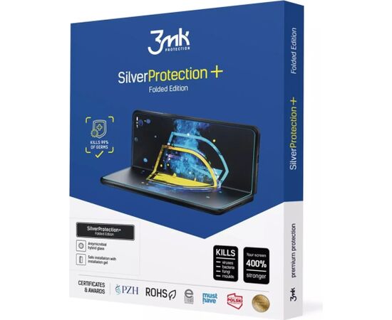 LCD Screen protector 3mk Silver Protection+ Folded Edition Samsung F971 Z Fold8 Ekrānu aizsardzība