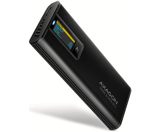 SSD ACC ENCLOSURE M.2 NVME/SATA USB-C EEM2-SD2B AXAGON Аксессуары для компонентов