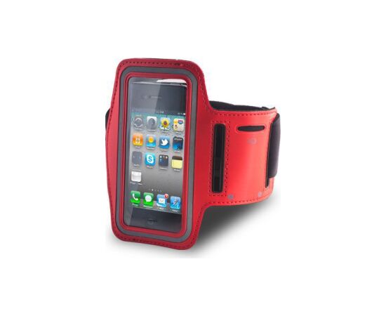 iLike GreenGo  Arm Case Premium 6.0'' Red Neoriģinālie Maciņi