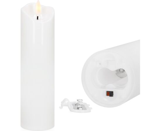 LED свеча Springos HA7553, 17,5 x 5 см Новости, мебель, дом
