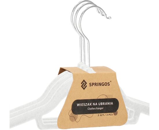 Springos HG0043 ВЕШАЛКИ ДЛЯ ОДЕЖДЫ 3 ШТ. Мебель для прихожей