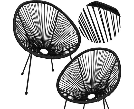 Садовый стул Springos GF0085 72 X 82 X 85 CM Dārza krēsli